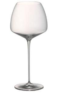 6 x red wine, burgundy in glass - Rosenthal